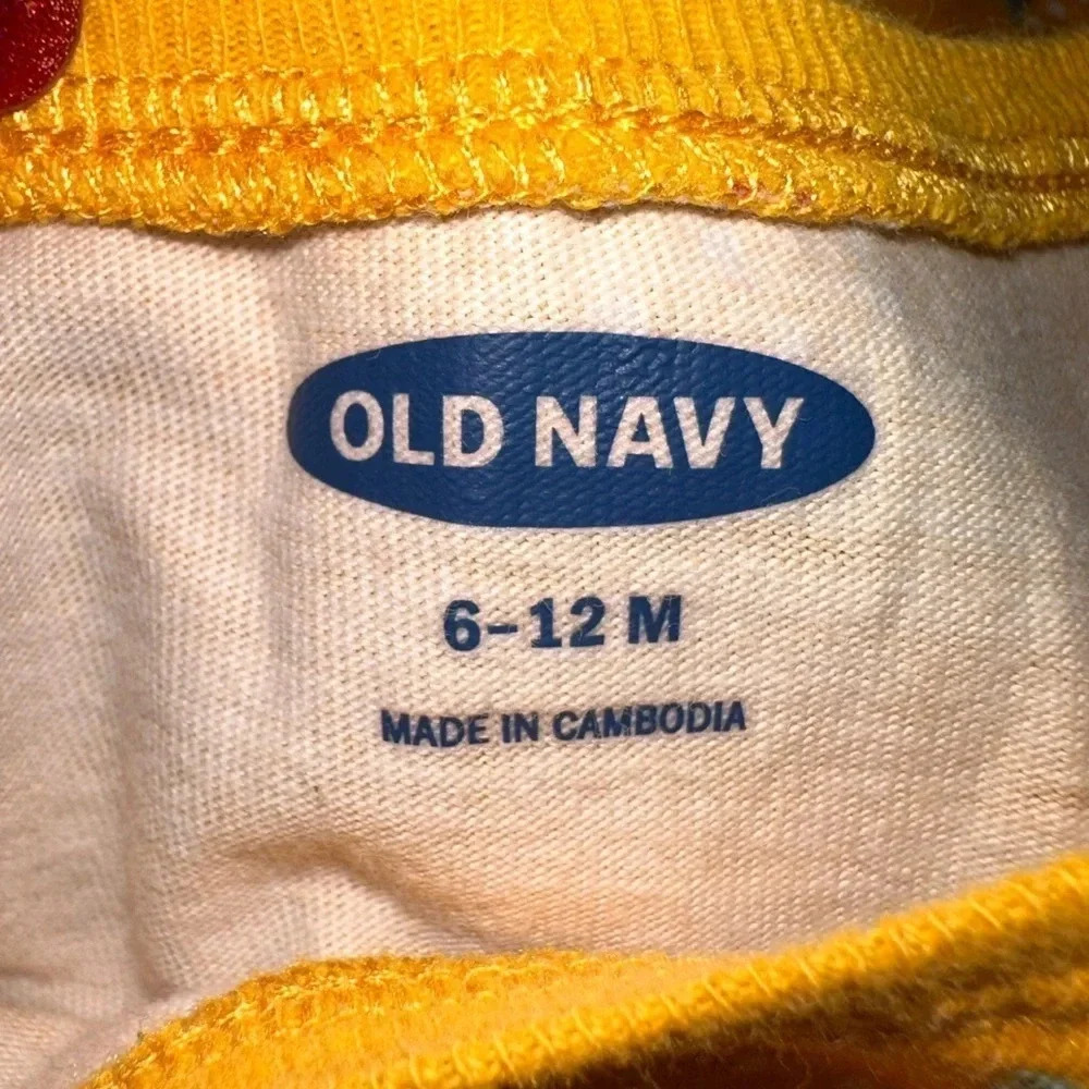 NWOT Old Navy Girls Long Sleeve Dress size 6-12 months - Picture 3 of 3